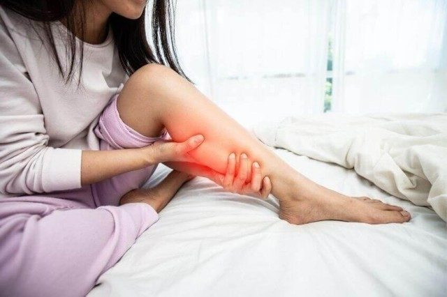 leg vein tension