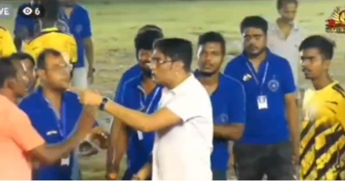TMC Worker Kicks Referee