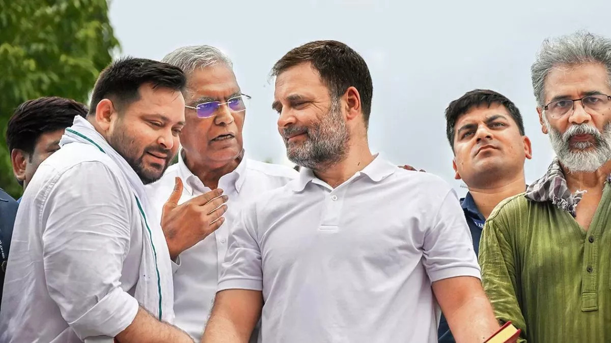 Voter Adhikar Yatra in Bihar