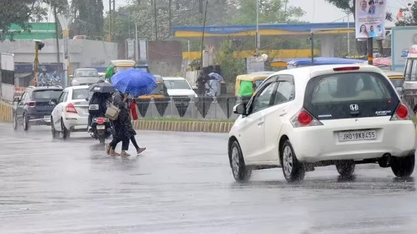 Yellow alert for rain till August 7 in Jharkhand