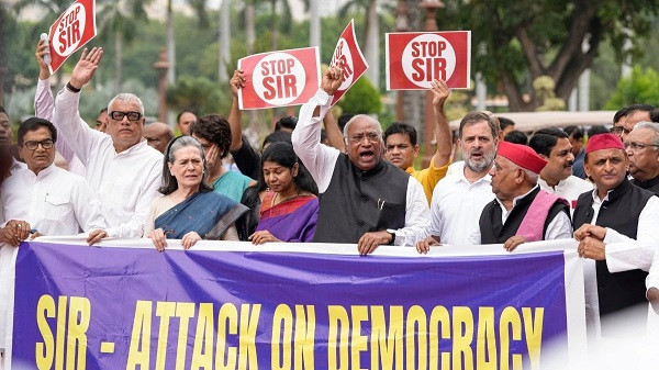 INDIA Alliance Protest March