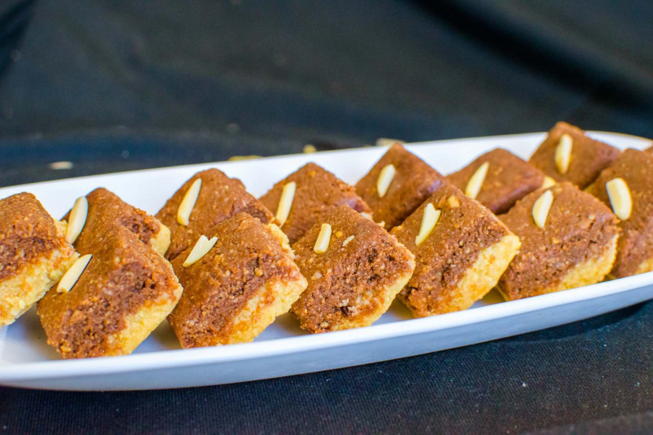 Almond Barfi