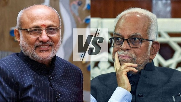 NDA nominee CP Radhakrishnan vs INDIA bloc’s B Sudershan Reddy