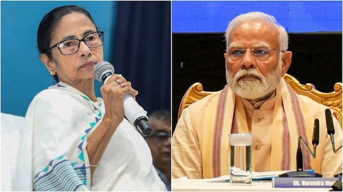 PM Narendra Modi-CM Mamata Banerjee