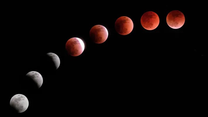 Total lunar eclipse