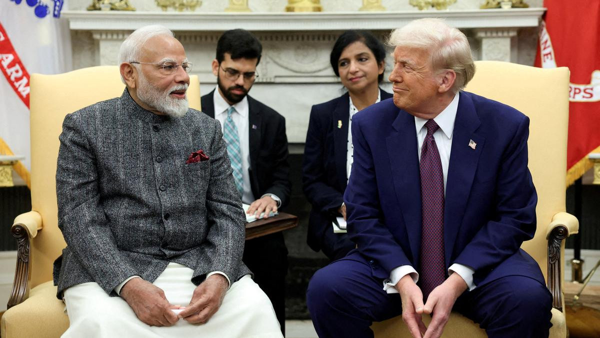US President Donald Trump and Prime Minister Narendra Modi