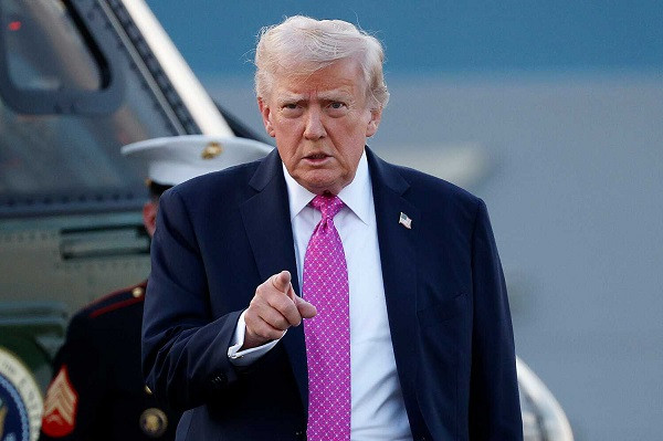 US President Donald Trump