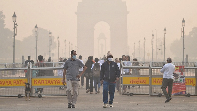 Delhi air pollution (symbolic picture)