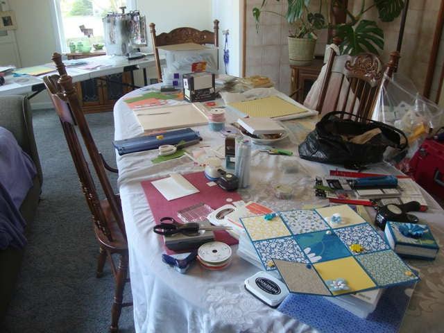 Messy Dining Table