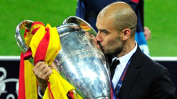 Pep Guardiola in Champions League