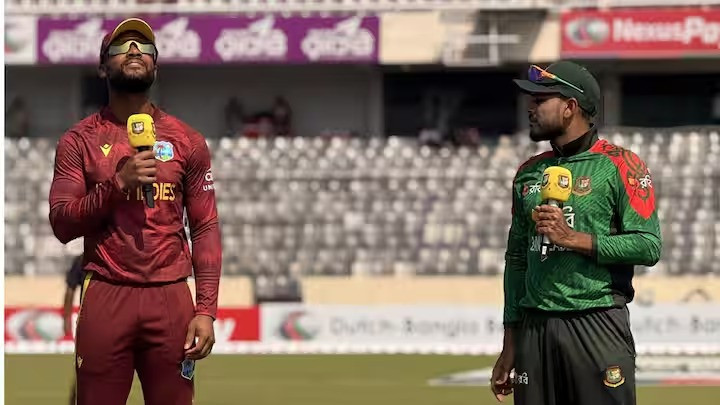West Indies beat Bangladesh; 2nd ODI
