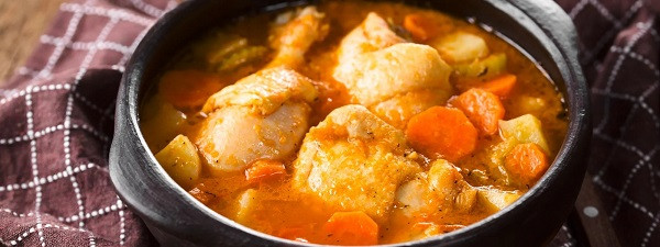 Delicious chicken stew