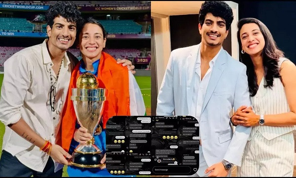 Smriti Mandhana and Palash Muchhal
