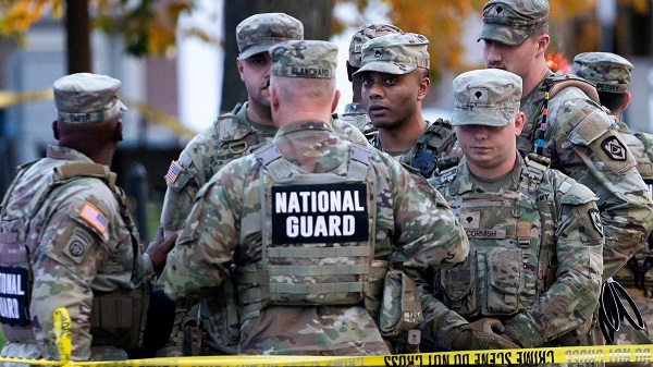 National Guards Shot Near White House