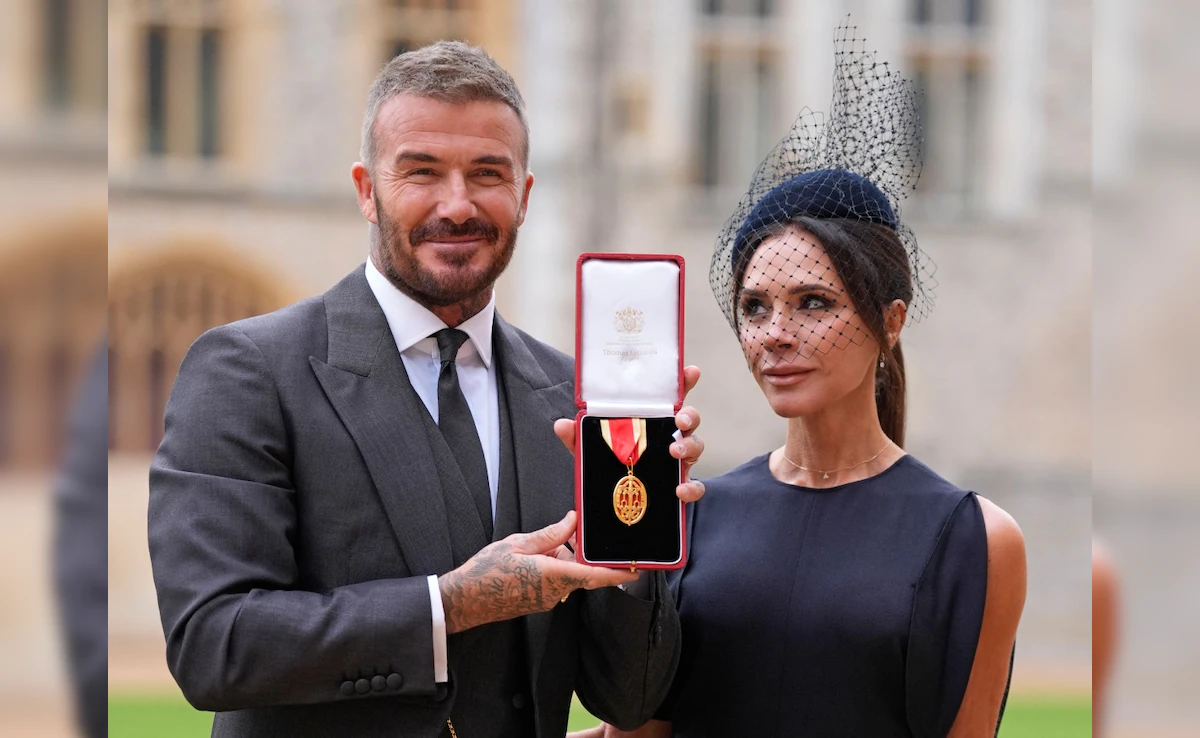 David Beckham Receives Knighthood