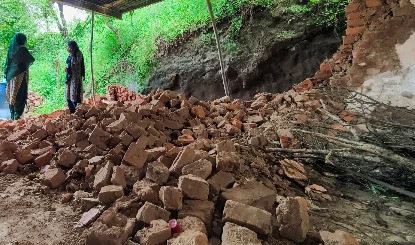 Bihar House Collapse