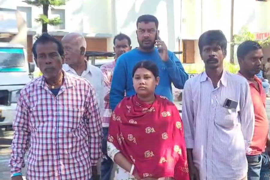 Family of deceased at Jalpaiguri Super Specialty Hospital