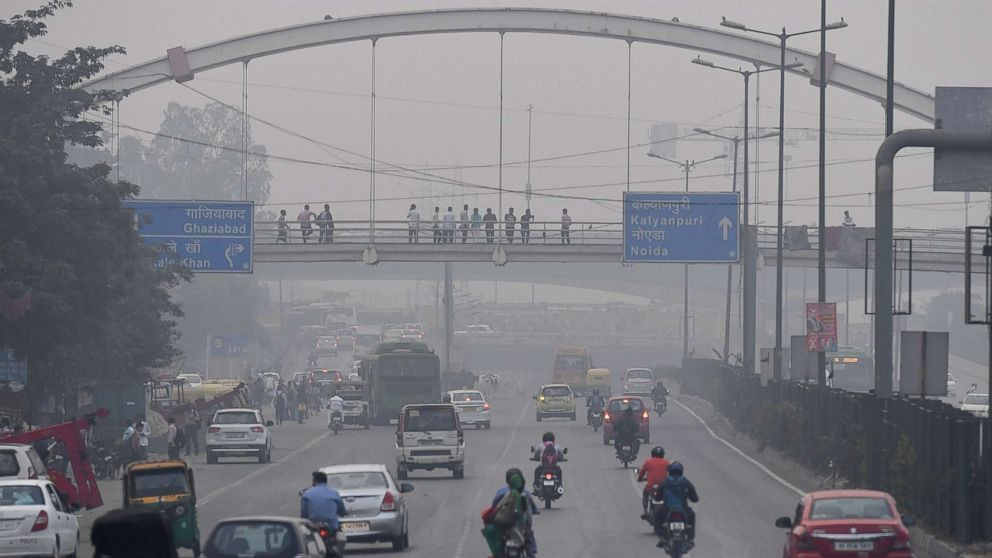 Delhi Air Quality Nears "Severe" Category