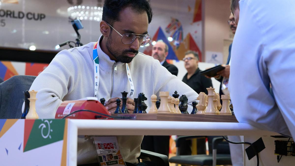 Karthik Venkataraman; Chess World Cup 2025