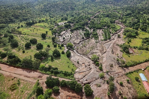 Landslide in Western Kenya