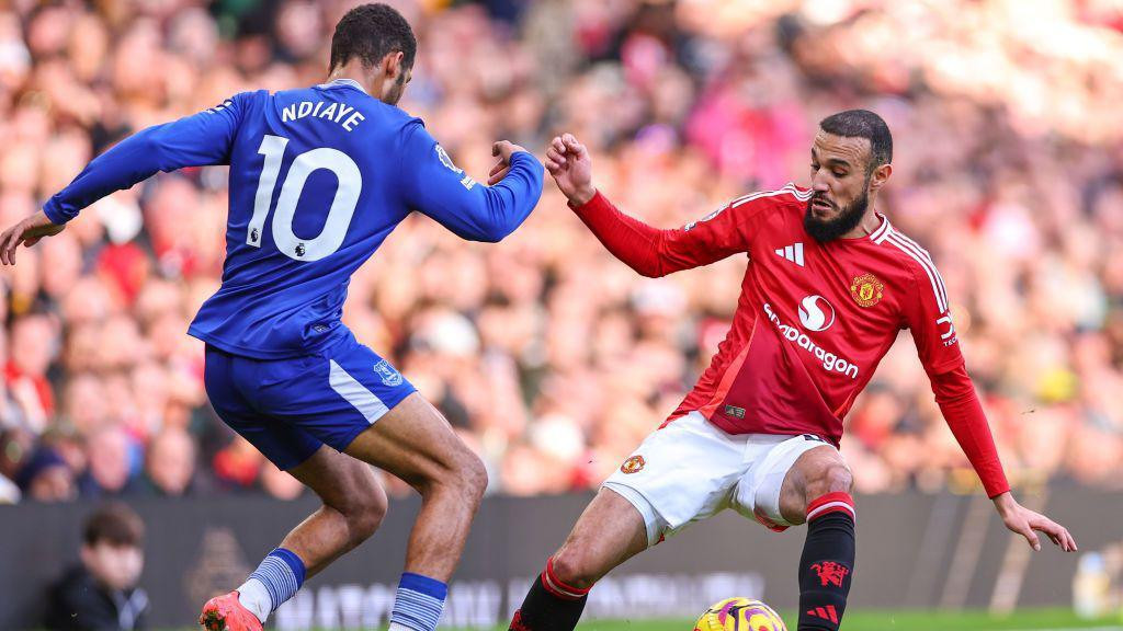Manchester United  0 1  Everton