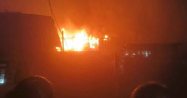 visva bharati university language building fire