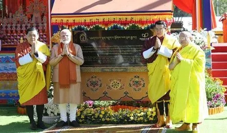 PM Modi inaugurates Kalachakra Abhishek  in Thimphu
