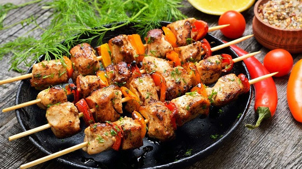 Chicken Gilafi kebab