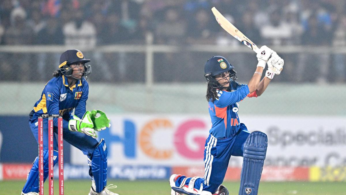 IND vs SL 1st Women's T20I