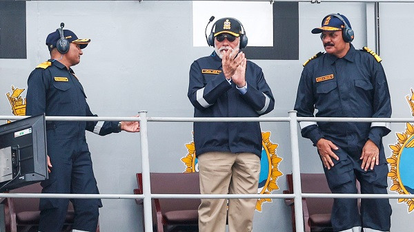 PM Modi's Praise On Navy Day