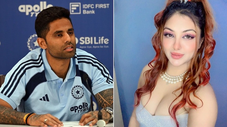 Suryakumar Yadav  and Khushi Mukherjee