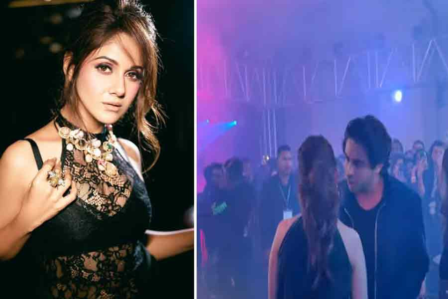 Tollywood Actress Trina Saha  meets with Aryan Khan