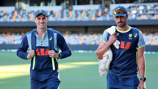 Pat Cummins and Mitchell Starc