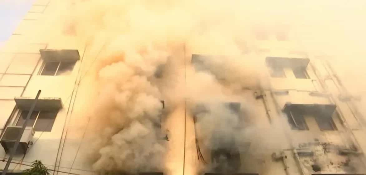 Kolkata Newtown Fire