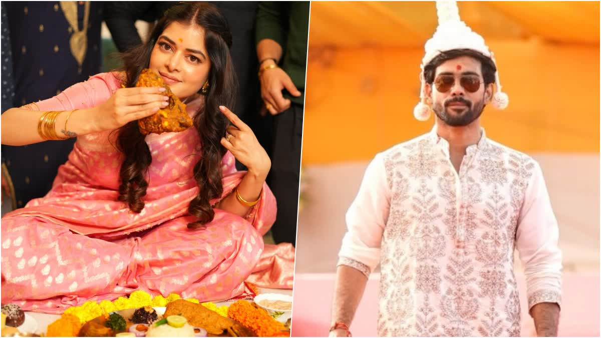 Madhumita Sarcar wedding celebration