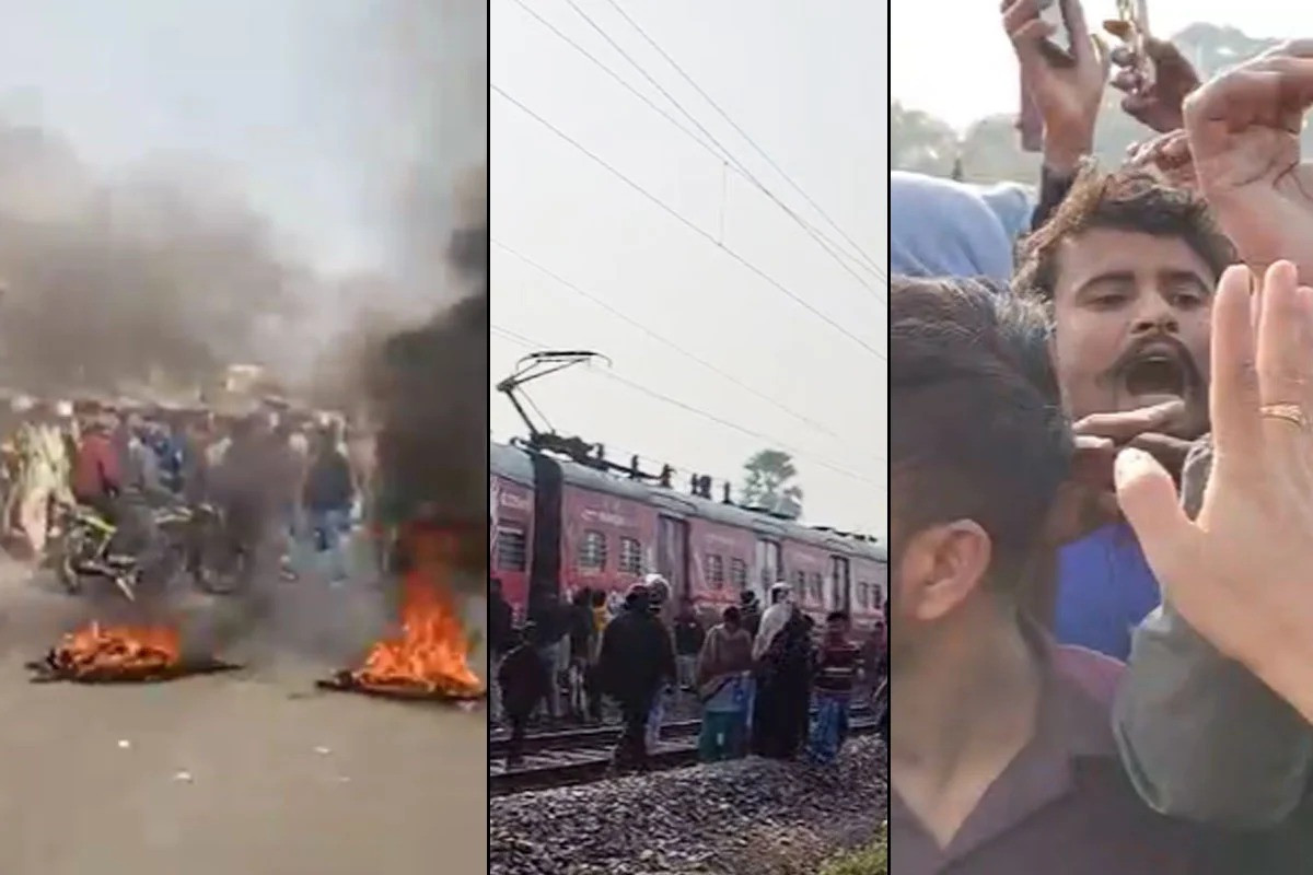 Murshidabad Rail Roko Campaign