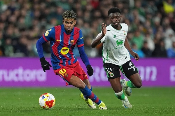 Racing Santander vs Barcelona, Copa del Rey