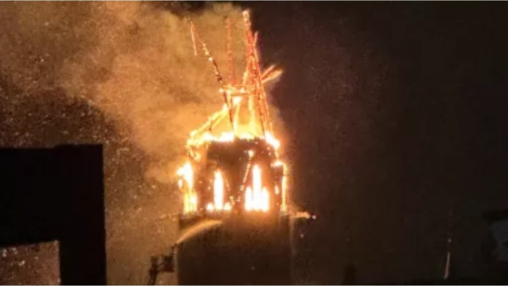 Vondelkerk fire Amsterdam