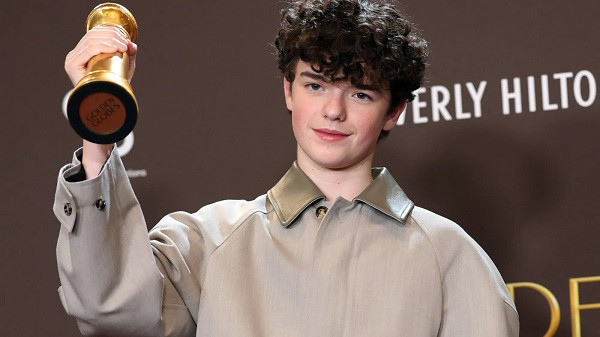 At 16, Owen Cooper makes Golden Globe history