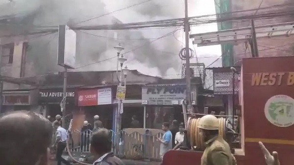 BB Ganguly Street fire
