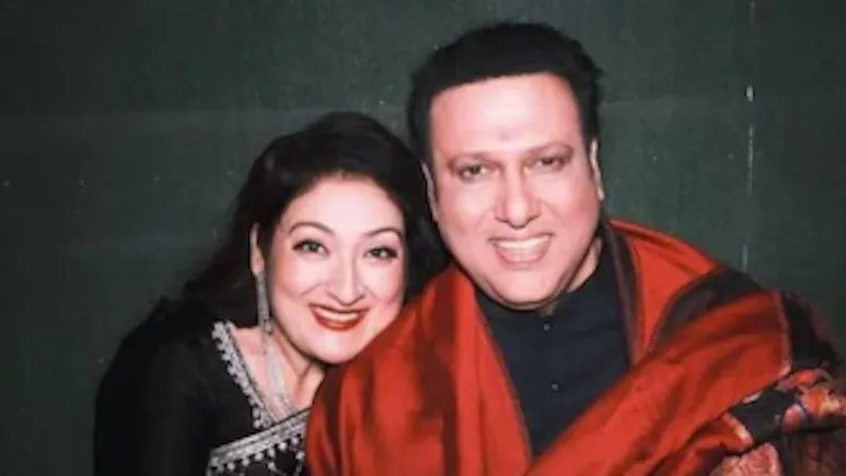 Govinda and his wife Sunita Ahuja