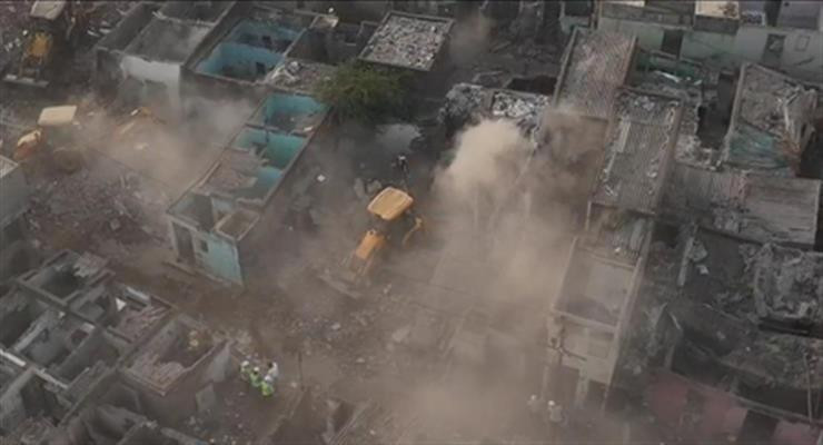 Gujarat Rajkot demolition drive