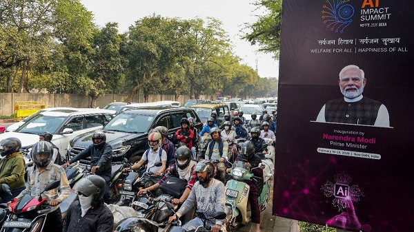 Delhi Traffic Police advisory for AI Impact Summit 2026