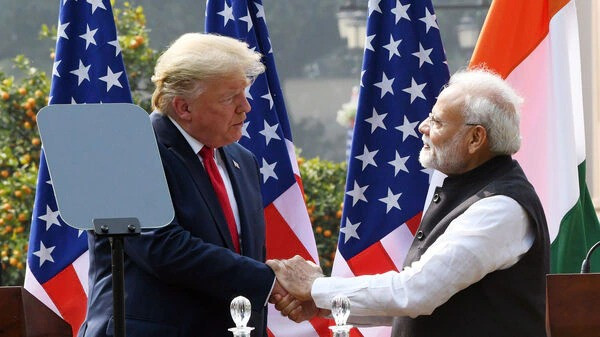 Donald Trump and PM Narendra Modi