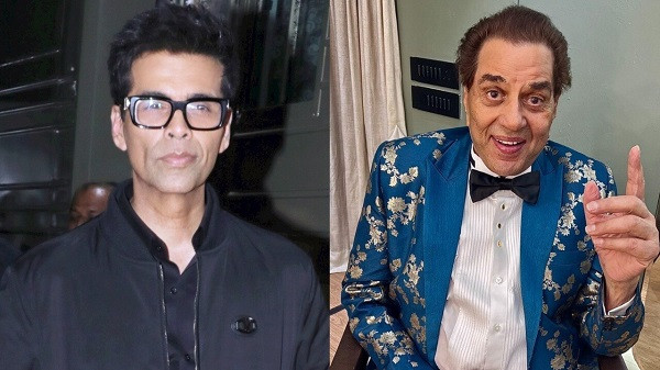 Karan Johar & Dharmendra