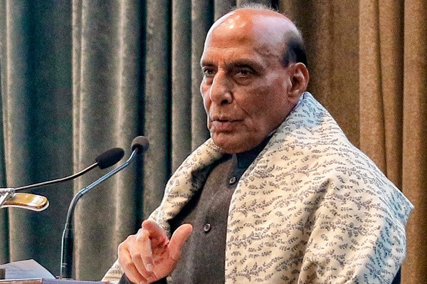 Union Defence Minister Rajnath Singh