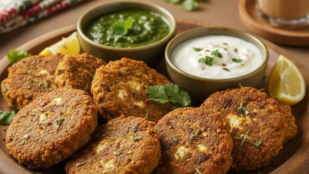 Masoor Dal Paneer Tikki