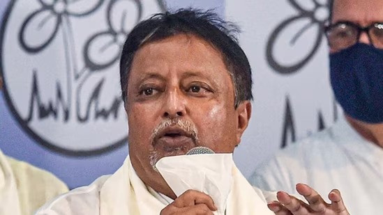 Former railway minister Mukul Roy