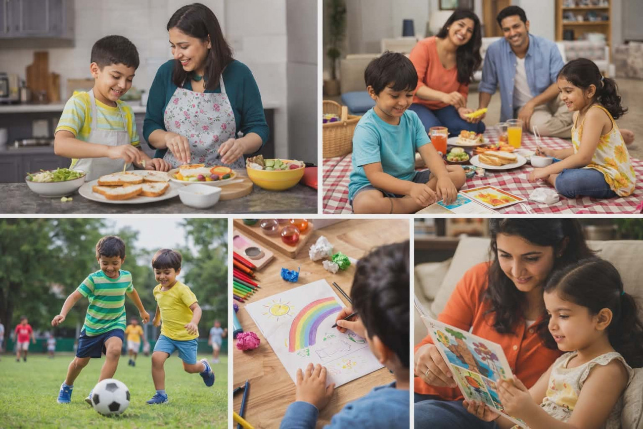 Children Holiday Activities Without Mobile