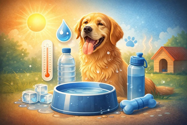 Dog Summer Hydration Care